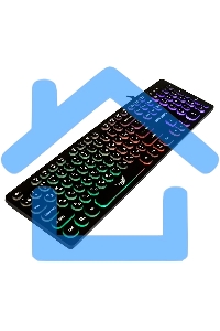 Клавиатура Dialog Gan-Kata KGK-16U BLACK - игровая с RGb-подсветкой, USB, черная