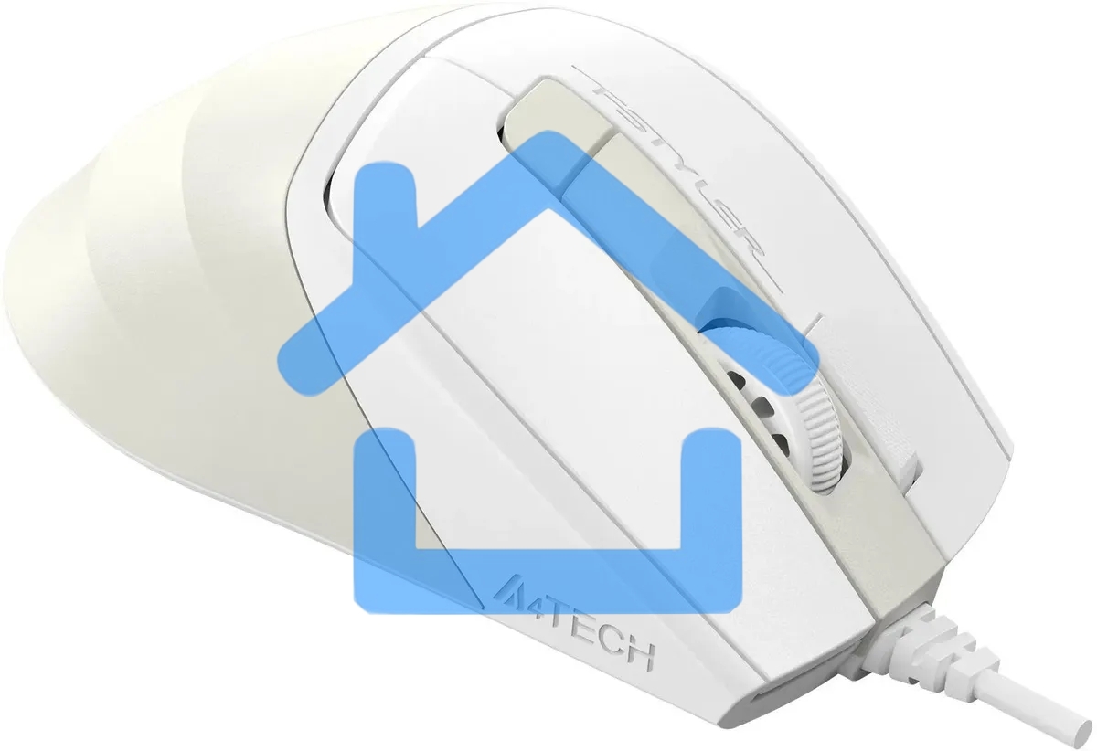 Мышь проводная A4Tech Fstyler FM45S Air бежевый, 2400 dpi, USB, кнопки - 7