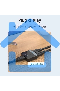 Переключатель - разветвитель Vention HDMI v2.0 4K двунаправленный 2x1/1x2