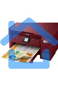 МФУ струйное Epson EcoTank L4267 (C11CJ63512) красный, A4, ч/б печ. 10.5 стр/мин., цв. печ. 5 стр/мин., 5760x1440 DPI, USB, Wi-Fi