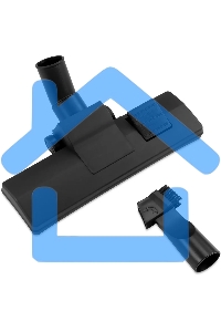 Пылесос Hyundai HYV-B1550 синий/черный, 250/1800 Вт, уборка сухая, пылесборник мешок, 1.5 л (в компл.:1мешок)