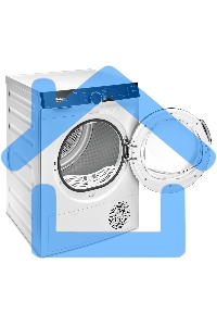 Сушильная машина BRANDT WFB106QWE белый, 10 кг, сушка - конденсационная, программ - 14, 59.5 x 84.5 x 67.5 см