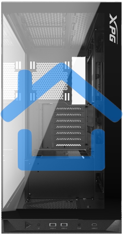 Компьютерный корпус XPG INVADER X черный (INVADERXMTWOF-BKCWW) Mid-Tower, Micro-ATX, Mini-ITX, Standard-ATX, USB 3.2 Gen2 Type-A, USB 3.2 Gen2 Type-C