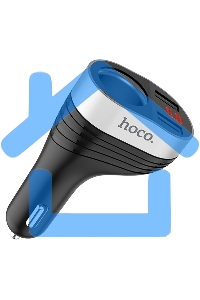 Автомобильная зарядка HOCO Z29 Regal, 2xUSB + прикуриватель, 3.1A, 96W, черный
