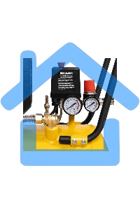 Компрессор воздушный поршневой масляный Ballu BCD-50-400 желтый