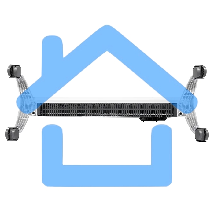 Конвектор электрический Electrolux ECH/AS2 -1000 MR белый, 1000 Вт, 15 м2, термостат