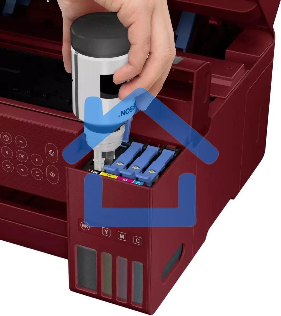 МФУ струйное Epson EcoTank L4267 (C11CJ63512) красный, A4, ч/б печ. 10.5 стр/мин., цв. печ. 5 стр/мин., 5760x1440 DPI, USB, Wi-Fi