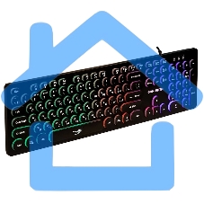 Клавиатура Dialog Gan-Kata KGK-16U BLACK - игровая с RGb-подсветкой, USB, черная