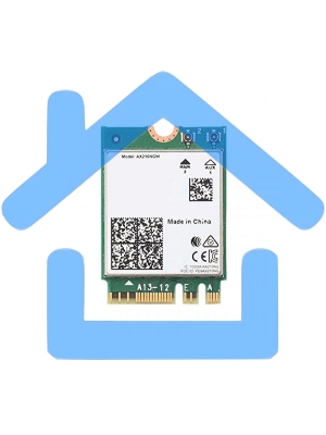 Адаптер беспроводных локальных сетей Intel® Wi-Fi 6E AX210 (Gig+) (AX210NGW)