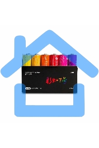 Батарея CUKTECH AAA rainbow alkaline 24 pellet