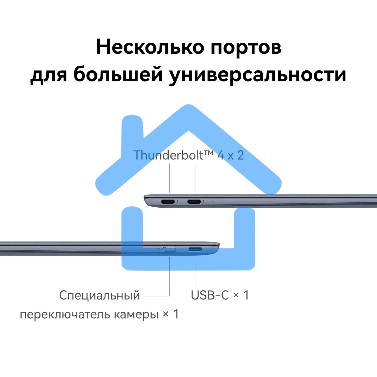 Ноутбук Huawei MateBook X Pro VanGoghH Core Ultra 7 155H 16Gb SSD1Tb Intel Arc 14.2
