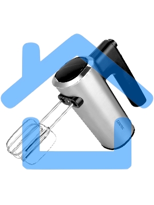 Миксер Centek CT-1101 черный/серебристый