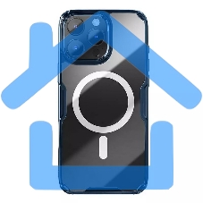 Чехол Nature TPU Pro Magnetic Case, синий, (AP IP16 Pro Max)