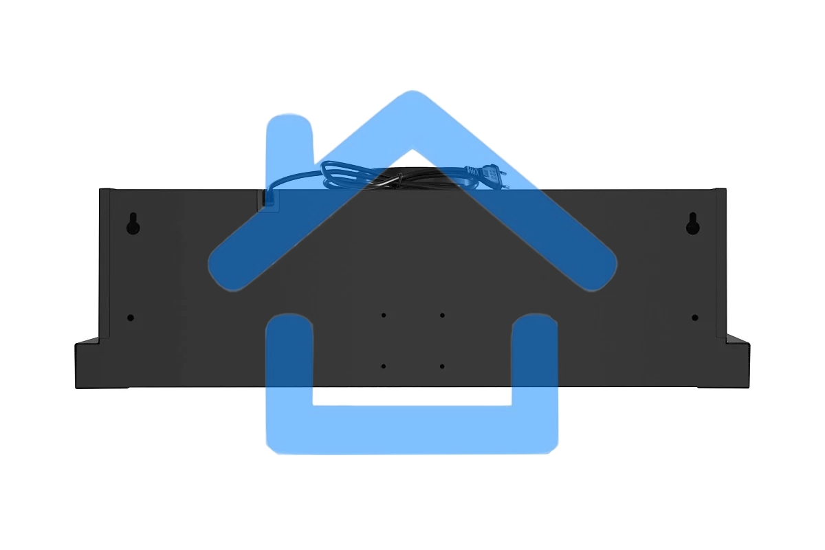 Вытяжка телескопическая HOMSair Flat 60 Glass черный, 60 см, 520 куб. м/ч, 45 дБ