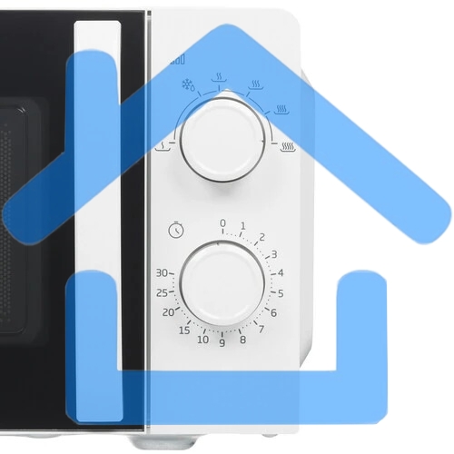 Микроволновая печь Beko SOLO MOC20100W1 белый, 20 л, 700 Вт, переключатели - поворотный механизм