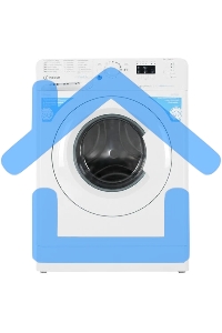 Стиральная машина Indesit BWSA 5109 WWV белый, загрузка фронтальная 5 кг, 1000 об/мин., класс: А