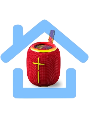 Портативная колонка BQ PBS4005 красный 10 Вт Bluetooth