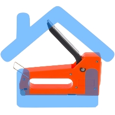 Степлер мебельный пластиковый, со скобами 100 шт, тип скобы 53, 4-8 мм Sparta