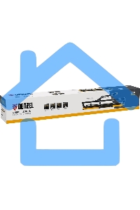 Плиткорез рельсовый 1200х16мм, каретка на подш., стальная станина, усил. рукоятка-пенал Denzel