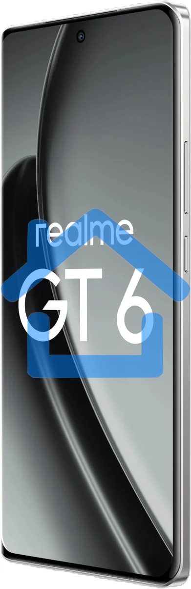Смартфон Realme GT6 5G, 12/256Gb, серебристый