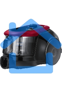 Пылесос Samsung SC18M21C0VR красный, 380/1800 Вт, уборка сухая, пылесборник контейнер 1.5 л