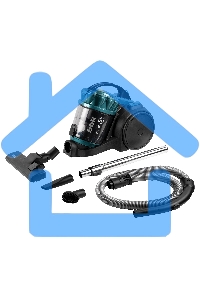 Пылесос BBK BV1505 черный/изумрудный, 350/2000 Вт, уборка сухая, пылесборник контейнер 2 л