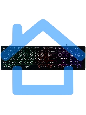 Клавиатура Dialog Gan-Kata KGK-16U BLACK - игровая с RGb-подсветкой, USB, черная