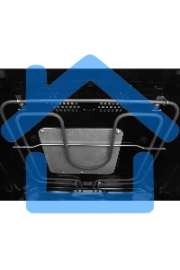 Духовой шкаф электрический Hyundai HMEO 6780 BG черное стекло/серебристый