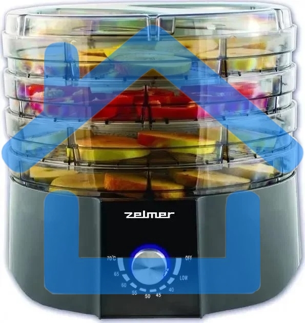 Сушильная машина Zelmer FOOD ZFD1004 черный