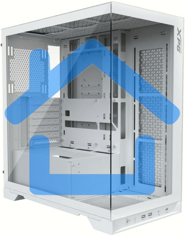 Компьютерный корпус XPG INVADER X белый (INVADERXMTWOF-WHCWW) Mid-Tower, Micro-ATX, Mini-ITX, Standard-ATX, USB 3.2 Gen2 Type-A, USB 3.2 Gen2 Type-C