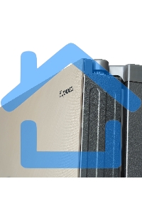 Холодильник Бирюса SBS 541 TGG текстурированное бежевое стекло двухкамерный 343/198 л морозилка слева, NoFrost, Side-by-side