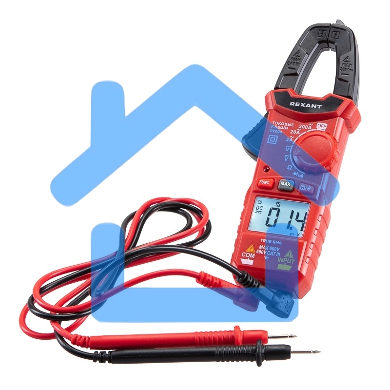 Токовые клещи Rexant R200A 13-3201
