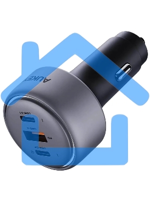 Автомобильное зарядное устройство Aukey Pathfinder 100W серый ACC-CC-P3