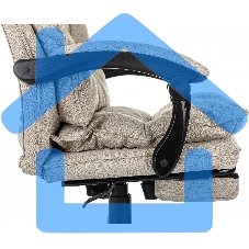 Кресло руководителя Бюрократ CH-820MSG-F бежевый 38-402 крестов. пластик подст.для ног