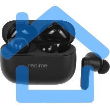 Гарнитура внутриканальные Realme Buds T310 черный беспроводные bluetooth в ушной раковине