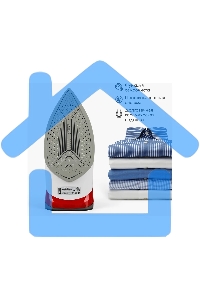 Утюг ATLANTA ATH-5582 red