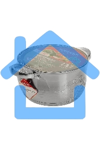 Кастрюля WEBBER BE-145/2 4 л, нержавеющая сталь, со стеклянной крышкой