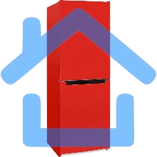 Холодильник Nordfrost NRB 161NF R красный двухкамерный 170/105 л морозилка снизу