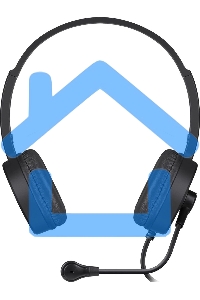 Гарнитура проводная Defender Tune 160 (черный, провод 1.8 м)