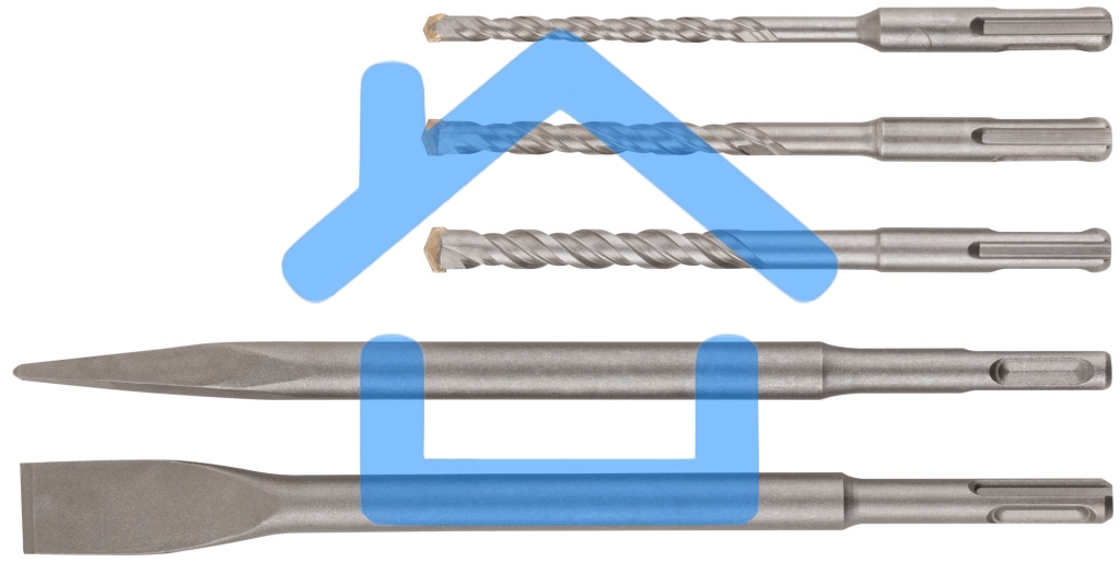 Перфоратор FIT AH-800 800 Вт, 0-900 об/мин, 0-4000 уд/мин, 3.0 Дж, 3 реж., SDS-plus, реверс, 2.8 кг, кейс