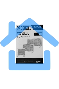 Конвектор гибридный Denzel HybridX-1000 белый, 1000 Вт, 20 м2, термостат, дисплей