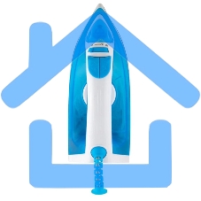 Утюг Матрена MA-046 голубой (2200Вт, пар, спрей, пар.удар, самооч., тефлоновая подошва)