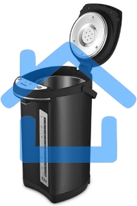 Термопот Blackton Bt TP600 6.5л, 900Вт, черный/стальной