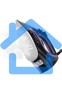 Утюг Vitek VT-8316 черный/фиолетовый