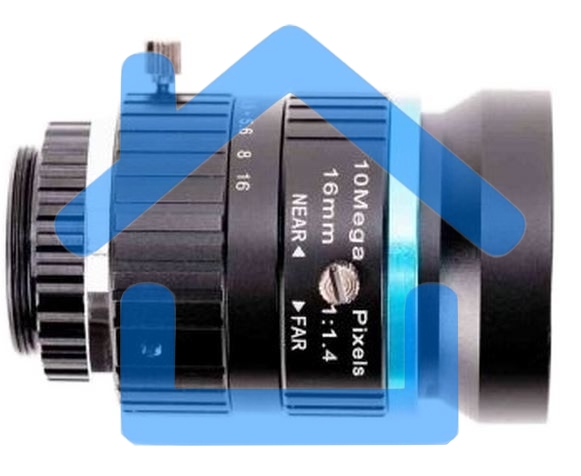 Объектив камеры высокого разрешения Raspberry Pi, 16mm Telephoto Lense, SC0123
