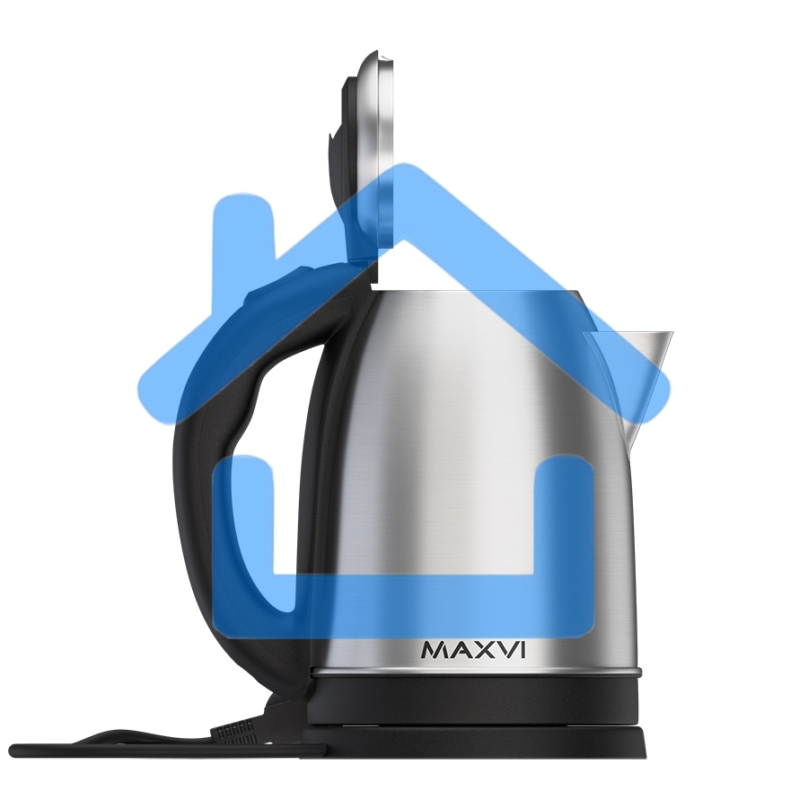Чайник электрический MAXVI KE2021S silver-black