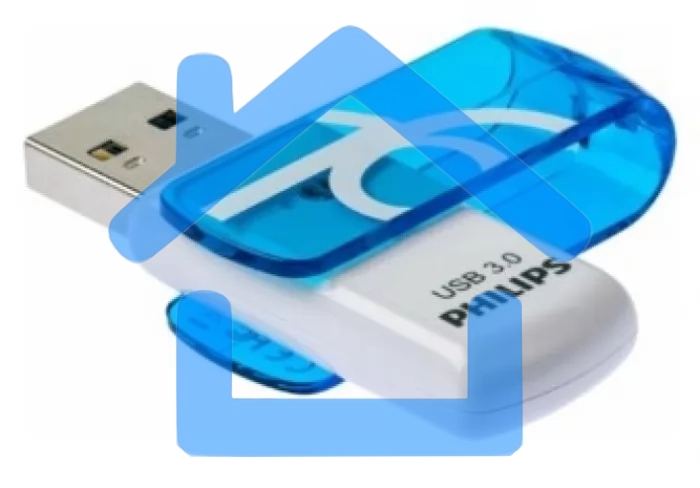 Флешка USB R/W 16Gb PHILIPS VIVID3.0 16Gb, USB 3.0