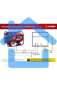 Электрогенератор бензиновый ЗУБР СБ-3300, 3.3 кВт, 72 дБ, 44 кг