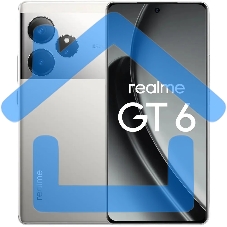 Смартфон Realme GT6 5G, 12/256Gb, серебристый