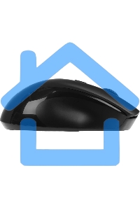 Мышь беспроводная Defender Prime MB-053 черный, 1600 dpi, радиоканал, USB, кнопки - 6